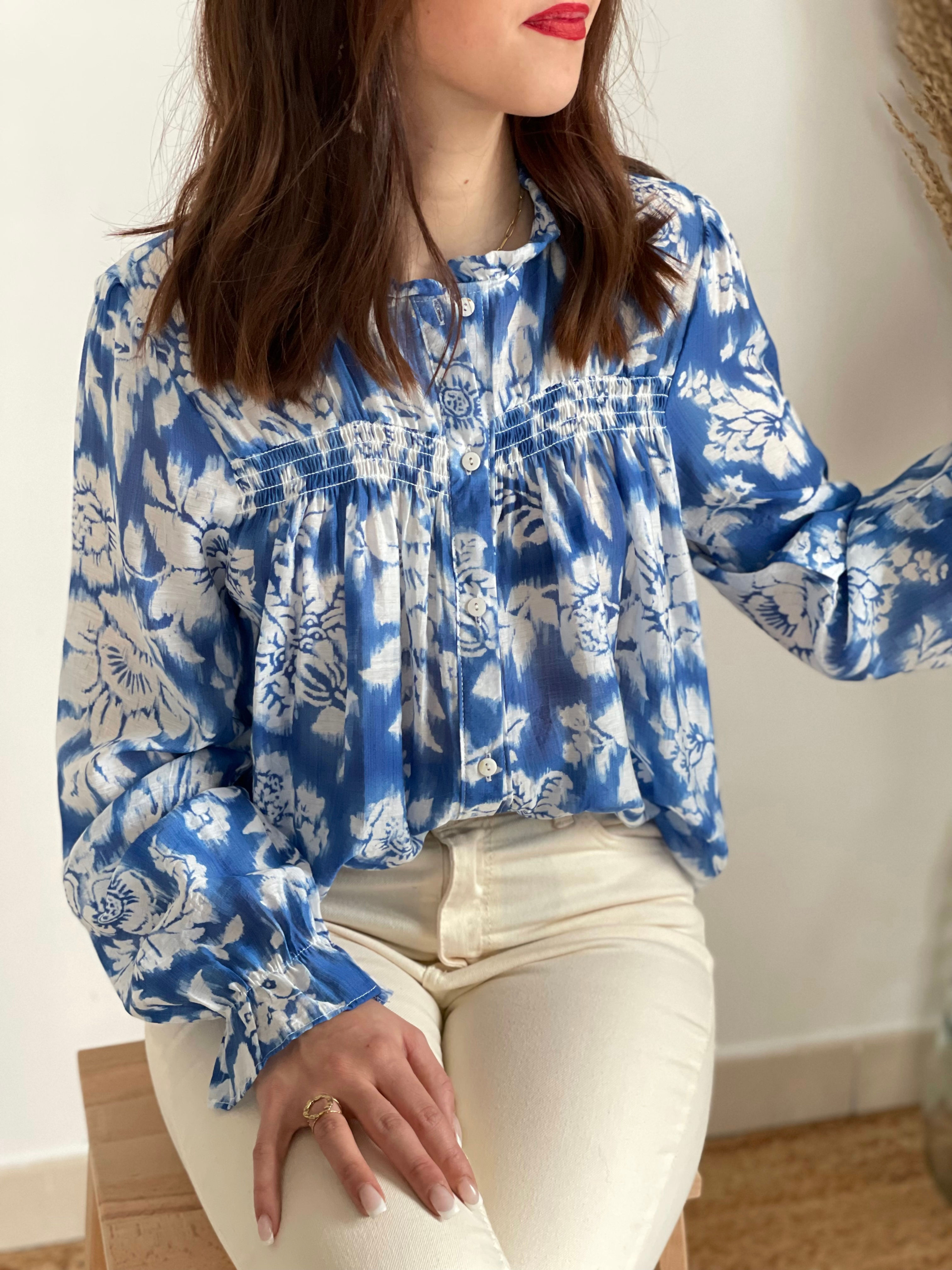Blouse fleurie "Marga"