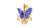 Butterfly spirite animal evolving transforming with various cycles of life