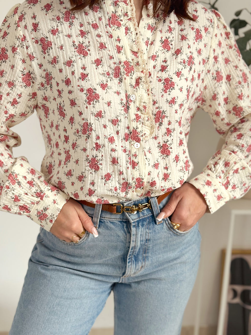 Miniature : Blouse fleurie "Leonita"