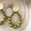Miniature : Boucles d'oreilles vert pistache "Perla"