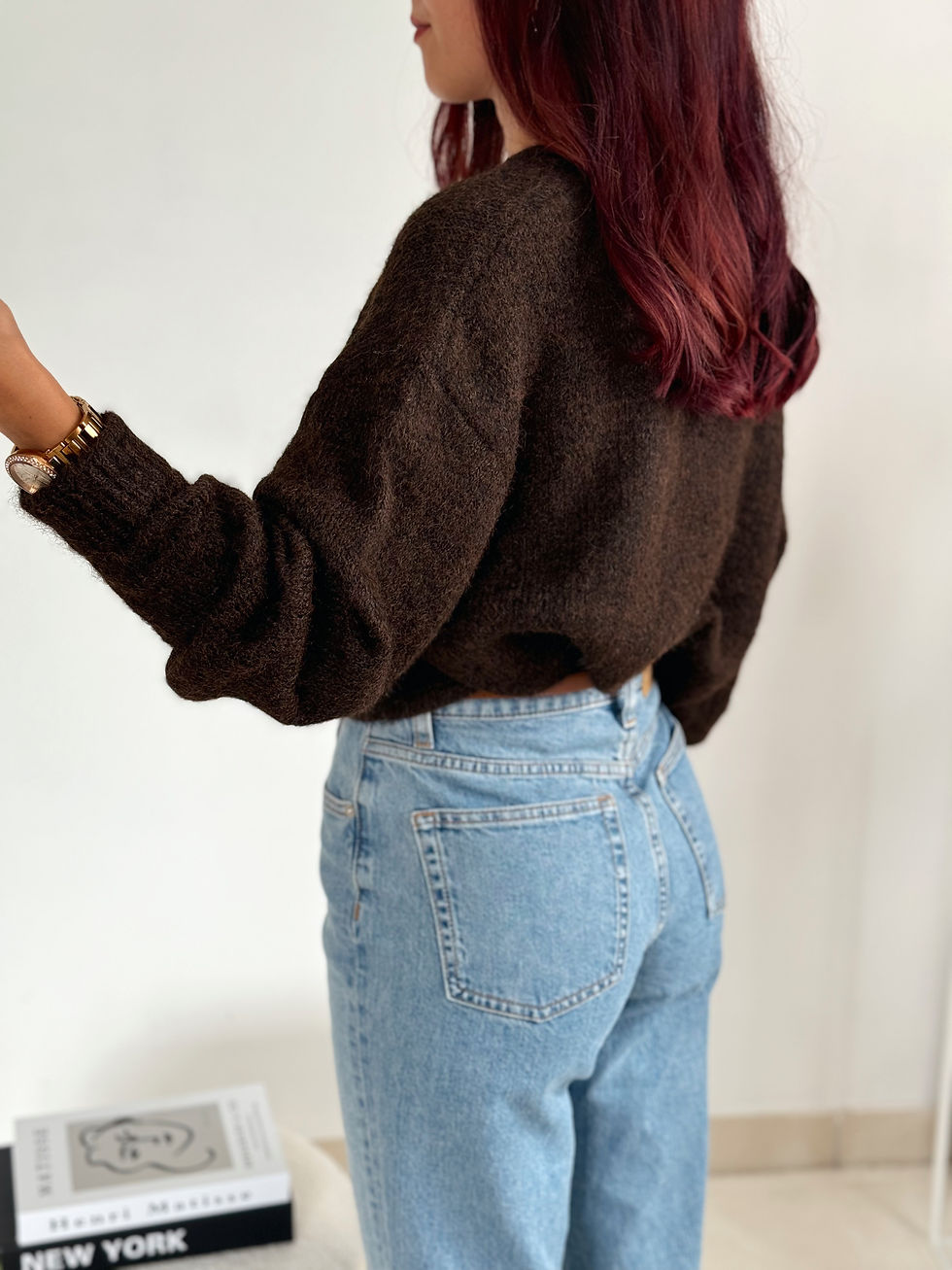 Miniature : Gilet marron "Paolina"