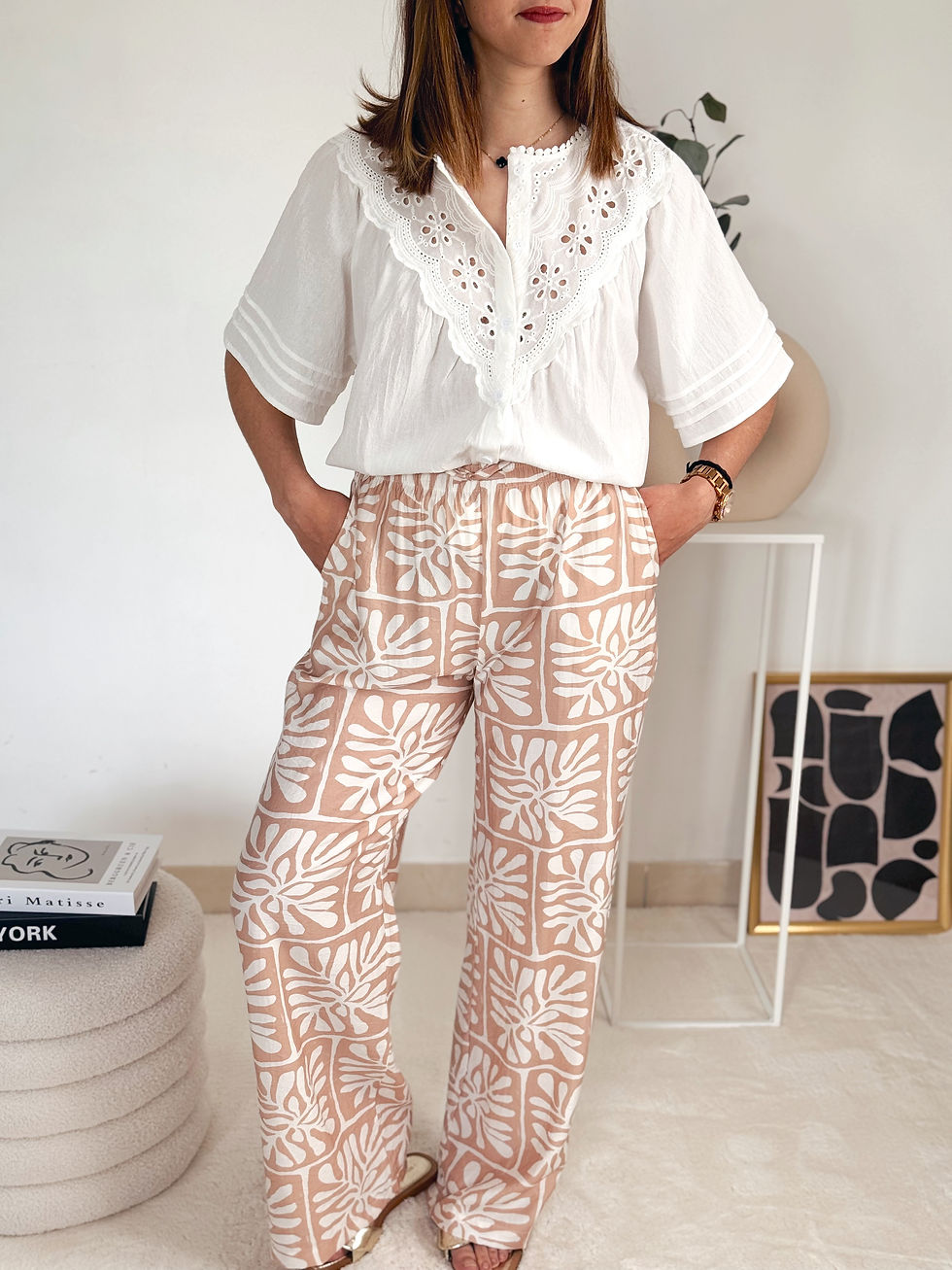 Miniature : Blouse blanche "Lilia"
