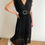 Miniature : Robe longue noire "Becky"