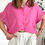 Miniature : Chemise rose fuchsia "Albi"