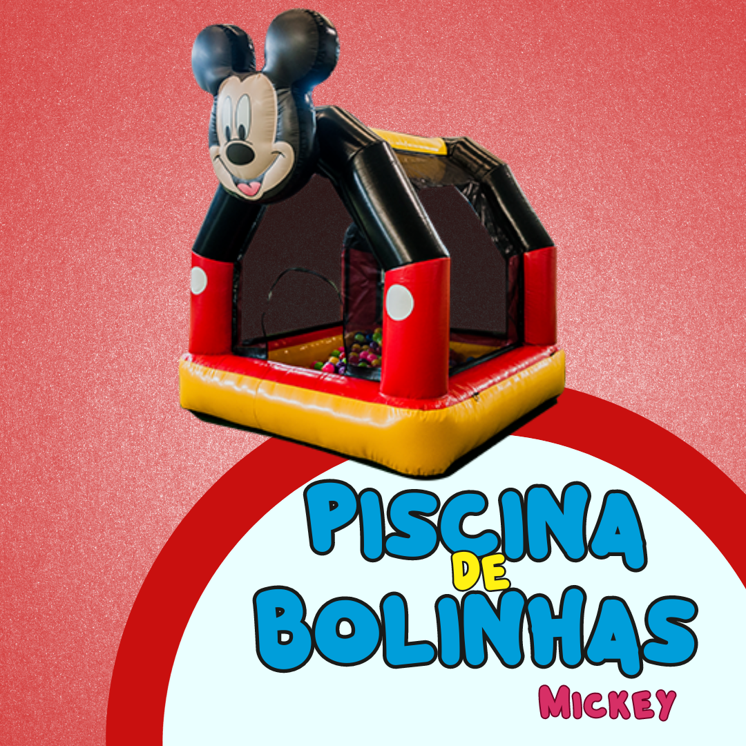 Piscina de Bolinhas Inflável MICKEY