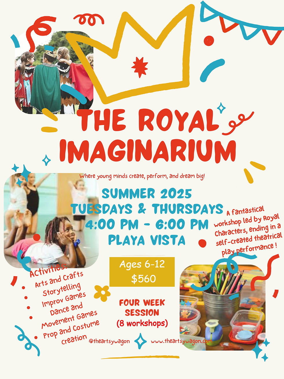 The Royal Imaginarium - Summer Workshops