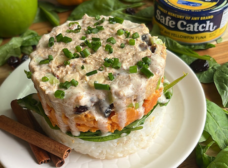 Fall Tuna Tower Recipe