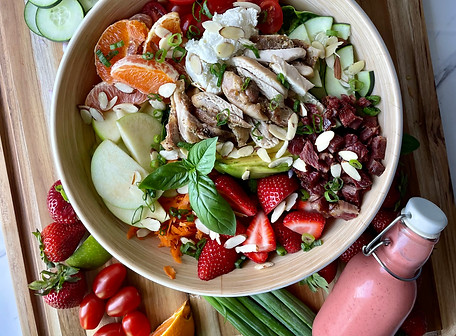 Baby Butter Salad with Strawberry Basil Vinaigrette Recipe