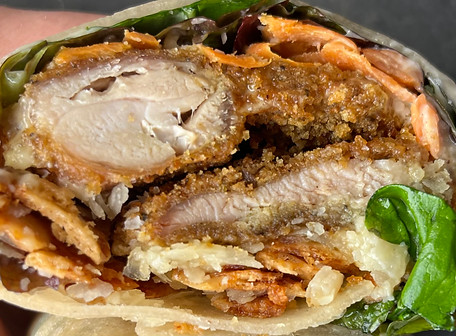 Fried Chicken Caesar Wrap Recipe