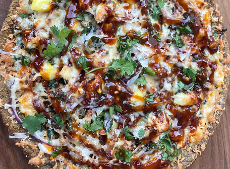 Korean BBQ Chicken Pizza Recipe