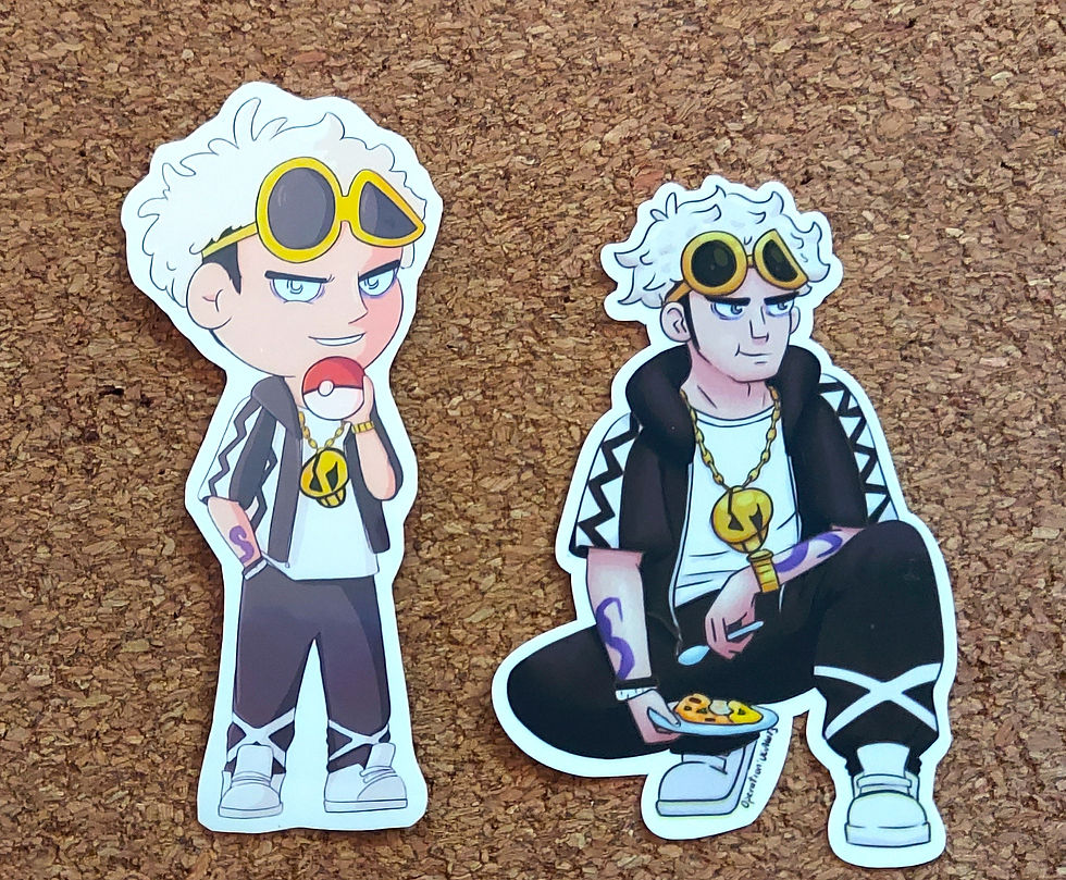 Guzma Stickers