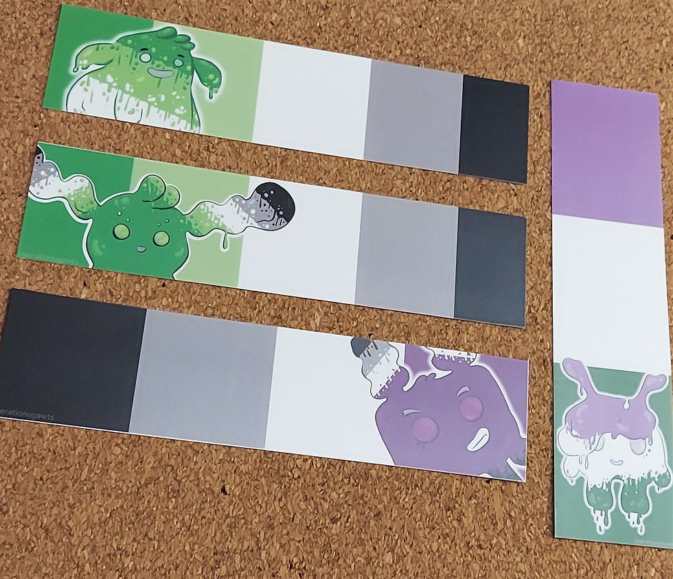 Thumbnail: Pride Ilo Jelly Monster Bookmarks