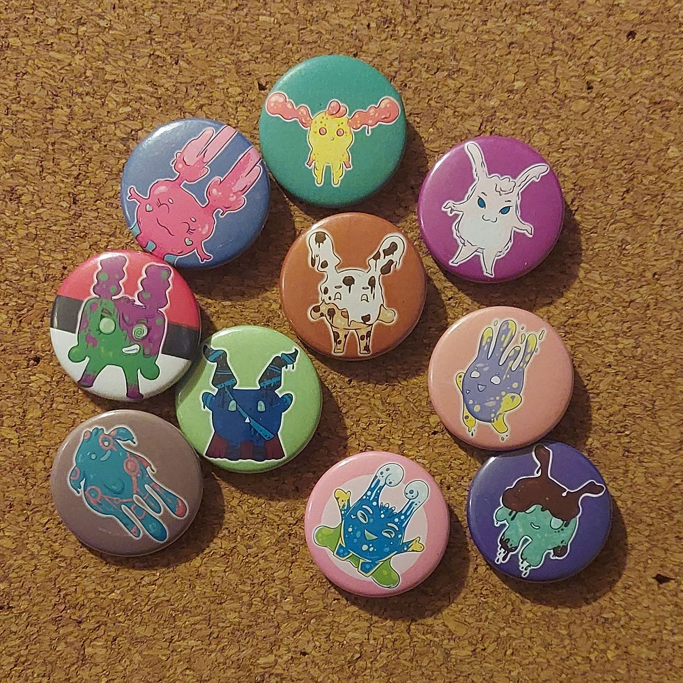 Thumbnail: Pride Ilo Jelly Monster Buttons