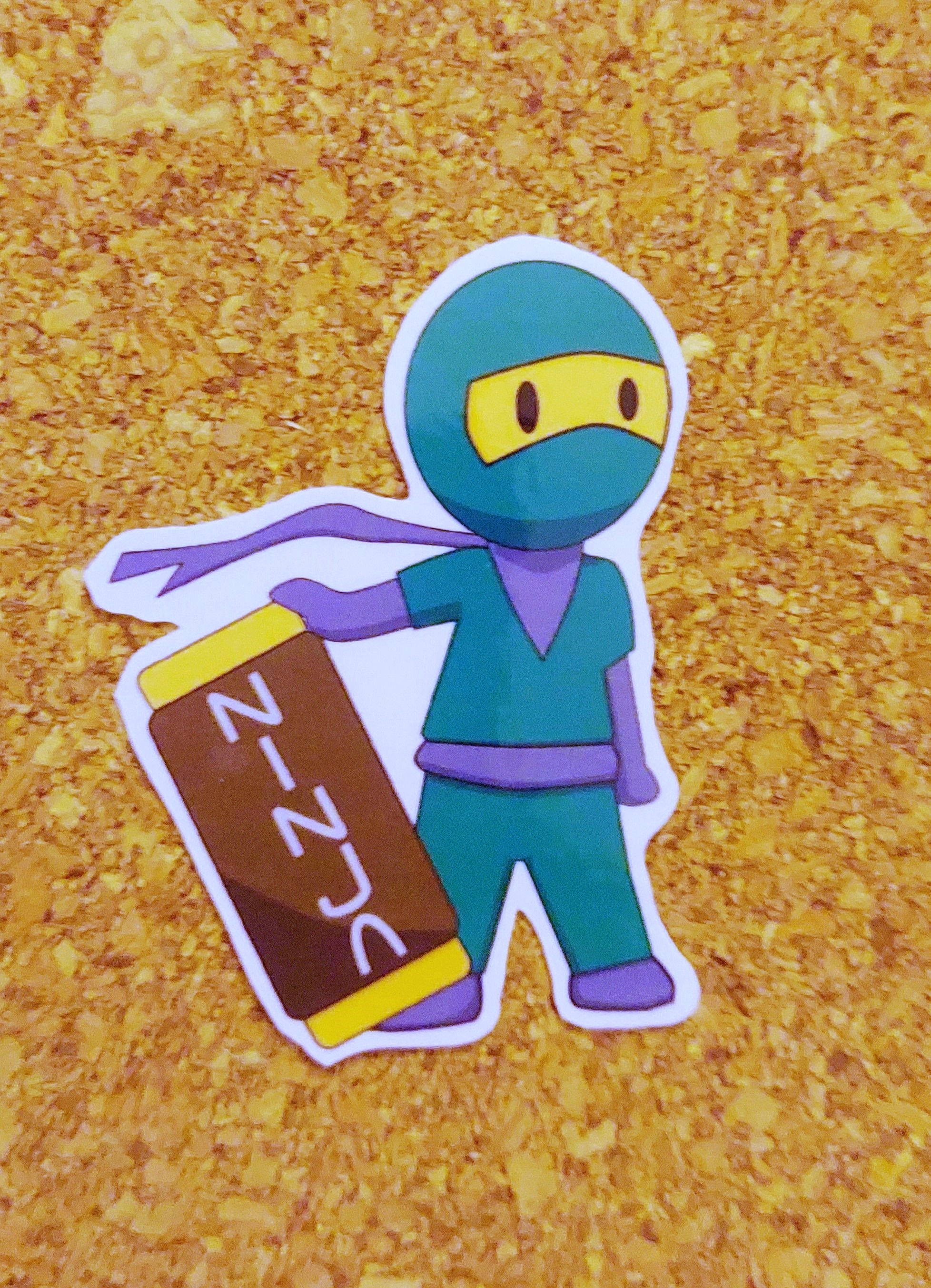 Chibi Ninja Sticker