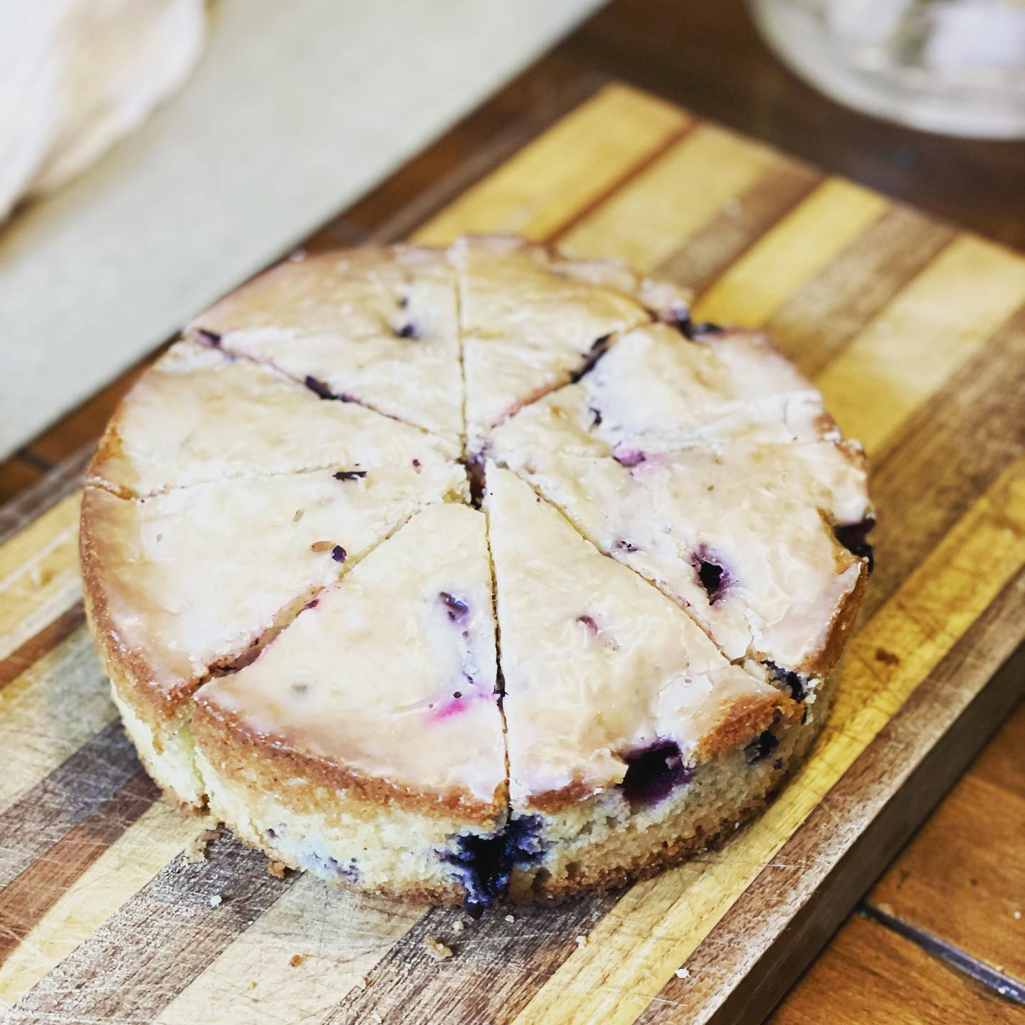 Blueberry Citrus Pound Cake, 6 inch