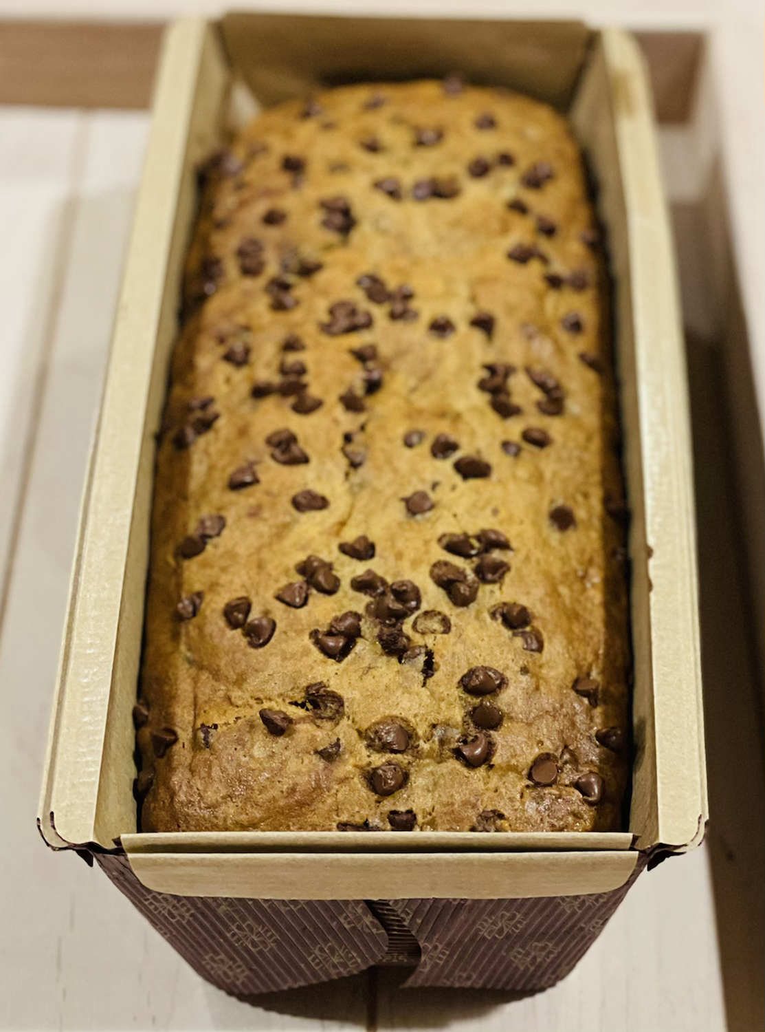 Banana Bread + Mini Chocolate Chips