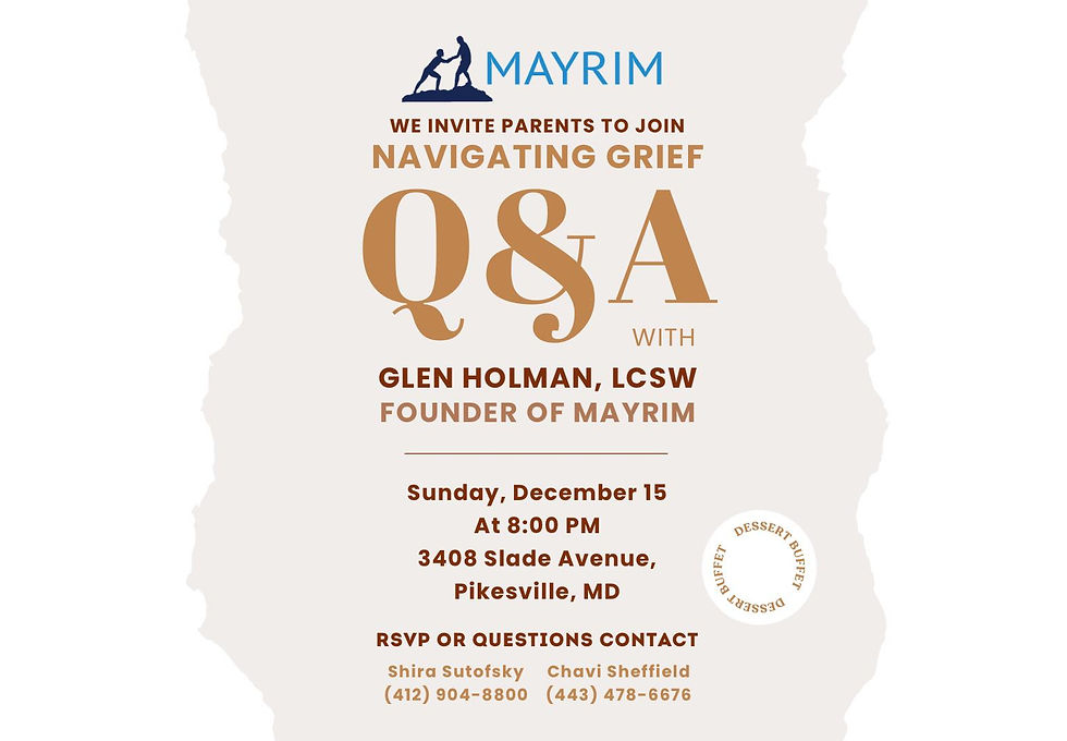 Navigating Grief Q&A