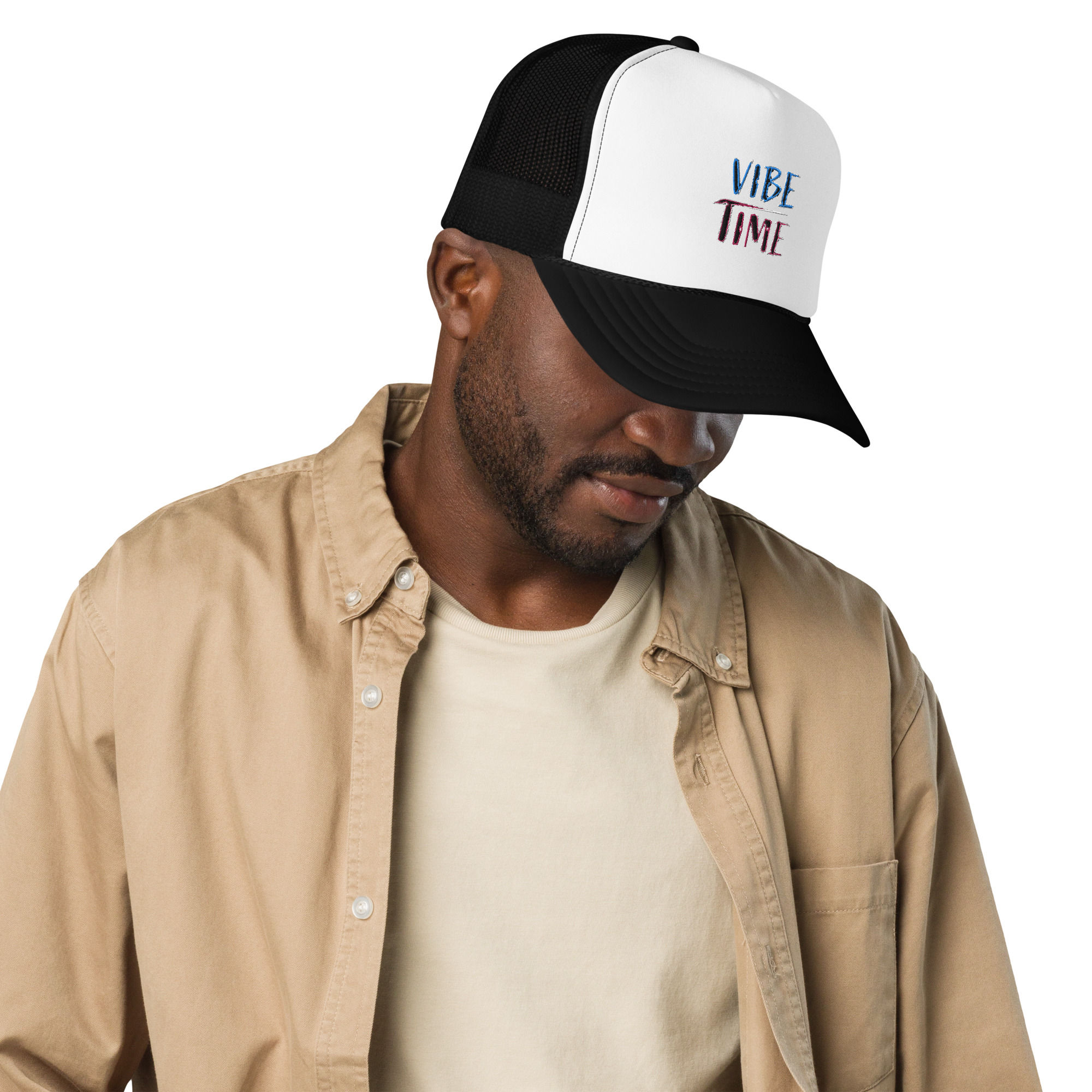 Vibe Time Foam trucker hat