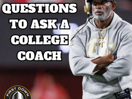 BEST Questions To Ask A College Coach