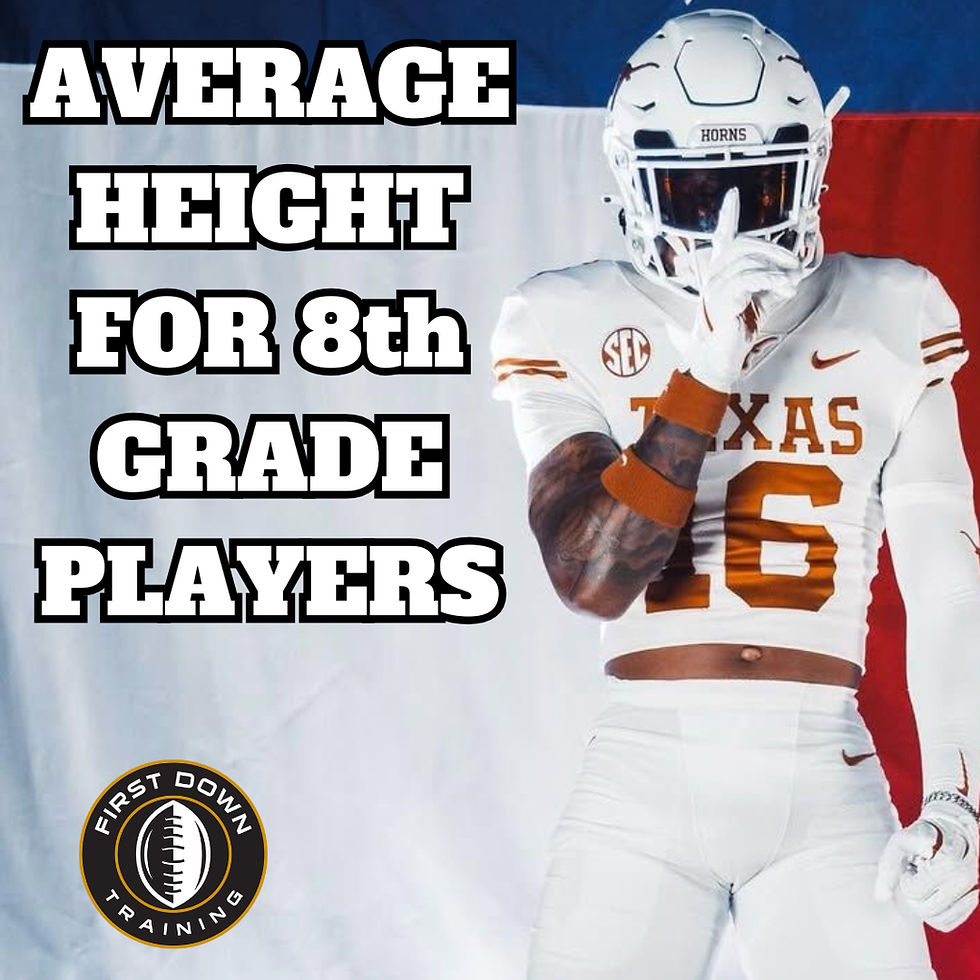 Average Height For 8th Grade Players