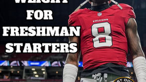 Average Weight For Freshman Starters