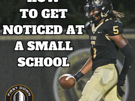 How To GET NOTICED AT A SMALL HIGH SCHOOL