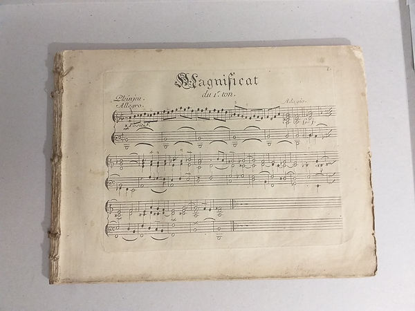 Michel Corrett, 1er Livre d'orgue, 1737,