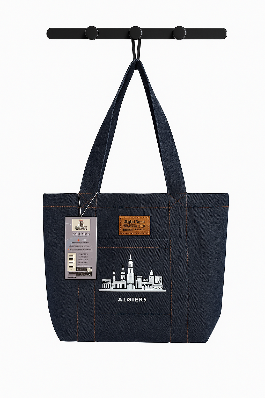 Sac avec poche en Jean Algiers