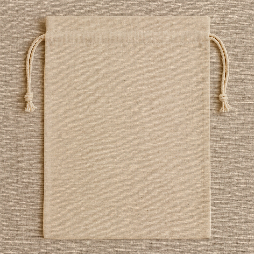 Miniature : Pochettes coton à personnaliser