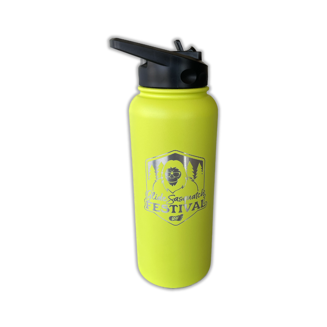 34oz 50/50 Water Bottle w/Straw Lid