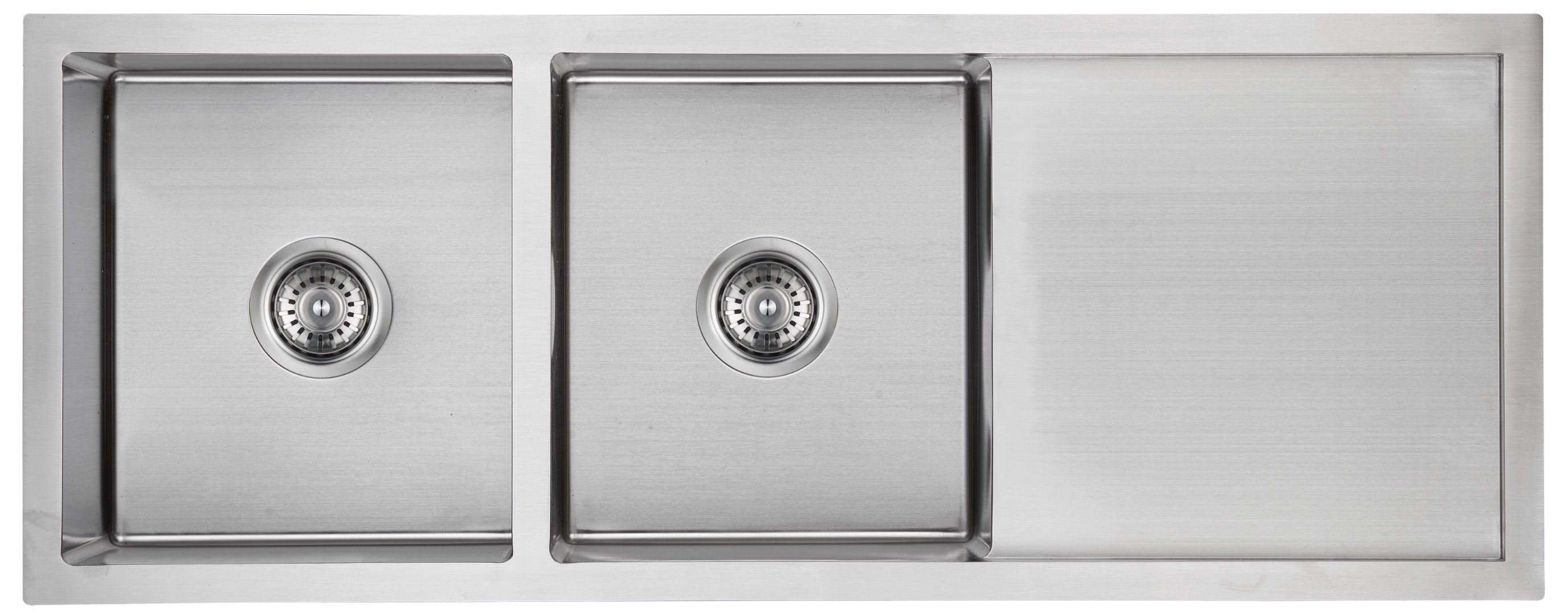 P&P Plus Eden Double Bowl Single Drainer Sink