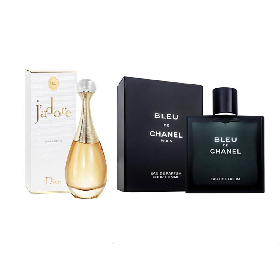 Couple Set Bleu De Chanel EDP 100ML + Dior J'adore EDP 100ML