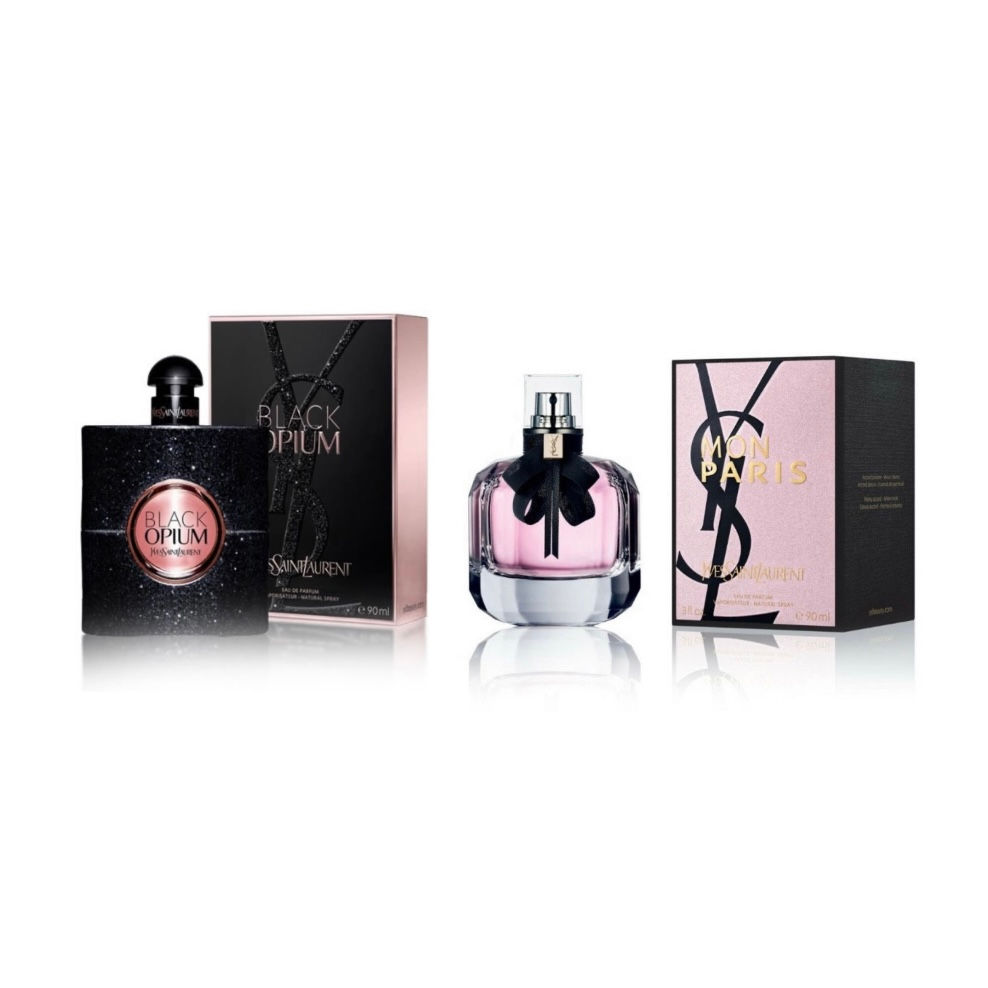 Combo Set YvesSaintLaurent Black Opium EDP 90ML + YSL Mon Paris EDP 90ML