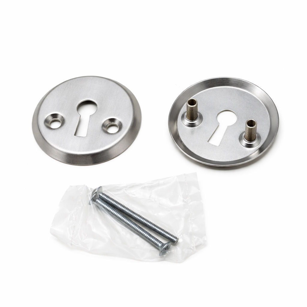 Välioven avainkilpi mattakromi