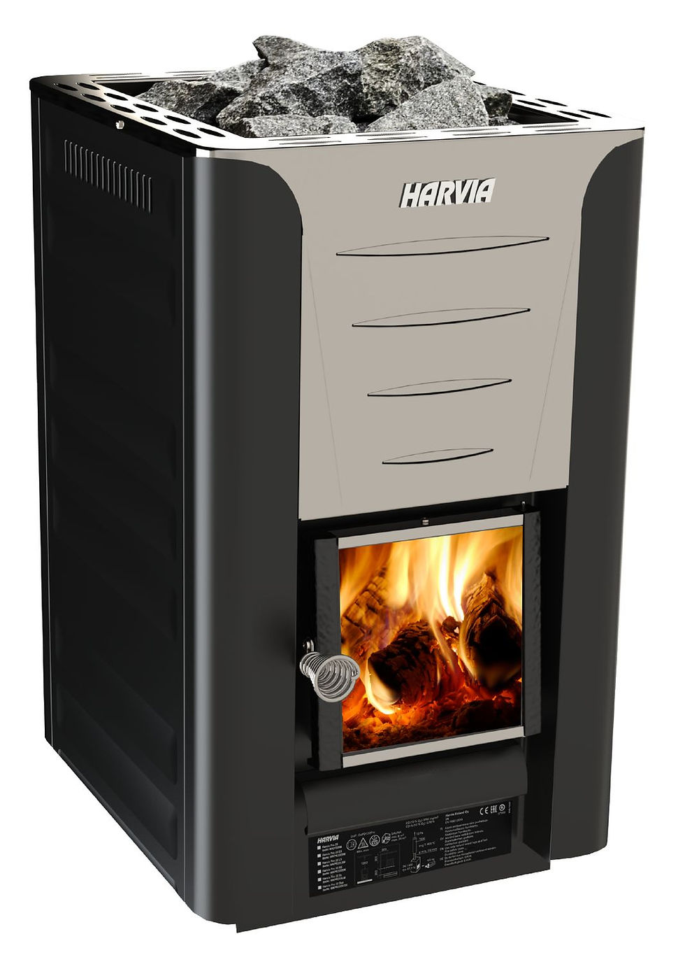 Harvia Pro 20 puukiuas musta