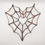 Thumbnail: Suncatcher iridescent web of hearts