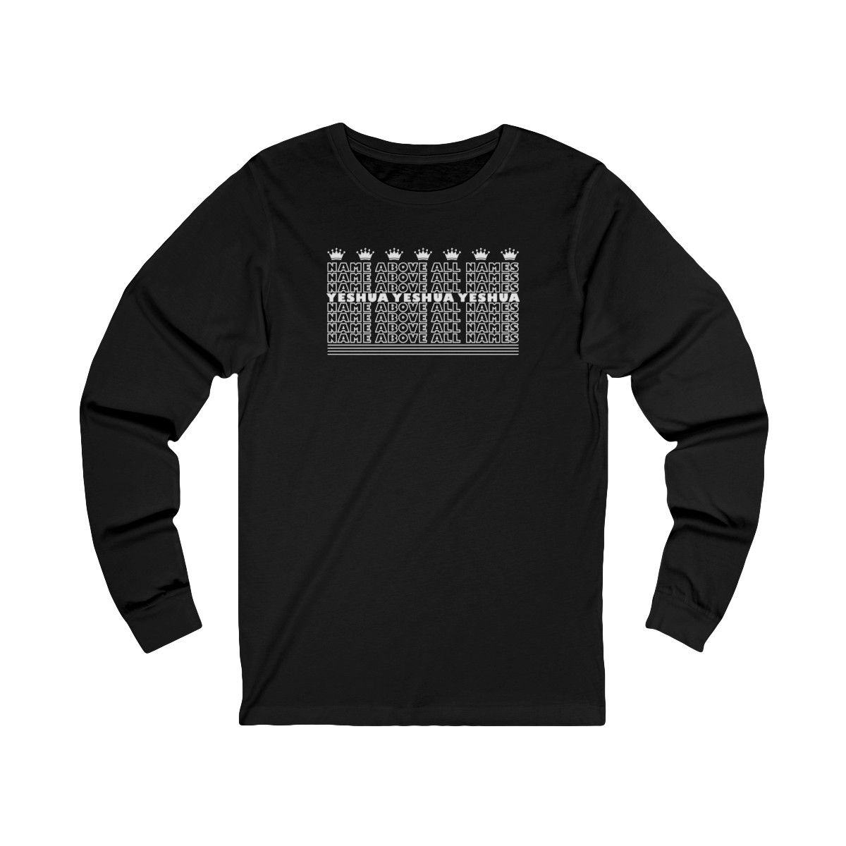 Name Above All - (dark) Long Sleeve Tee