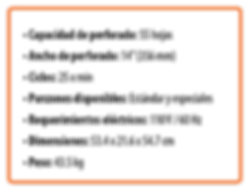 Perforadora HD7700