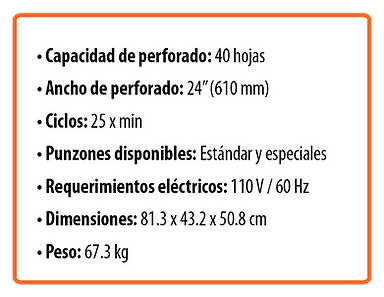 Perforadora HD7500