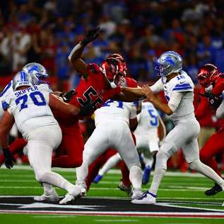 Texans Fall Short as Lions Complete Improbable Comeback: Goff Overcomes Five Interceptions to Lead Detroit to Victory