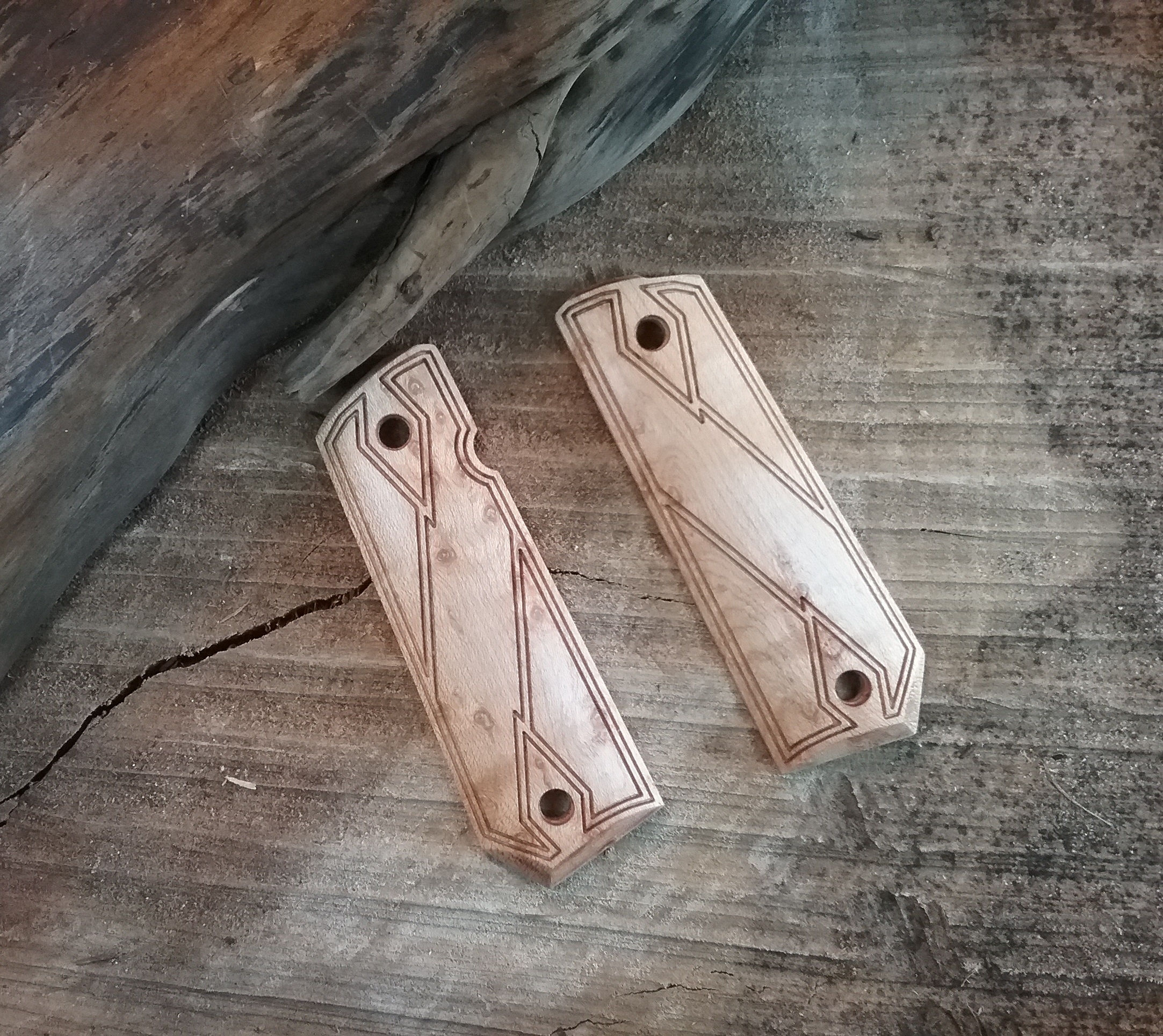 Springfield EMP 4" CCC - Birdseye Maple - ASCT - Grips