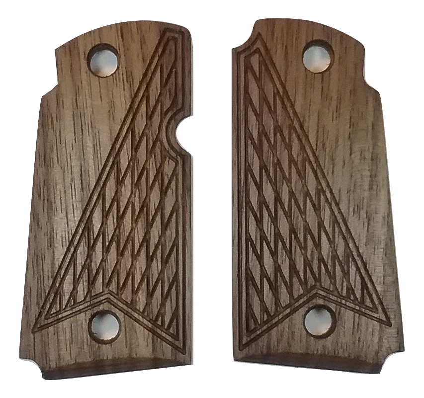 Thumbnail: Kimber Micro 9 - Walnut - Half Tactical Texture Grips