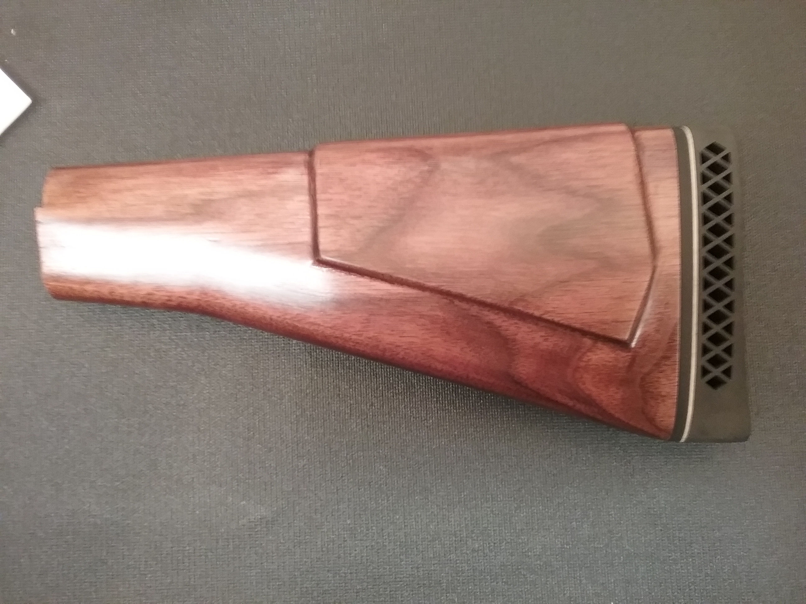 AR-15 Cheek Rest Buttstock - Walnut