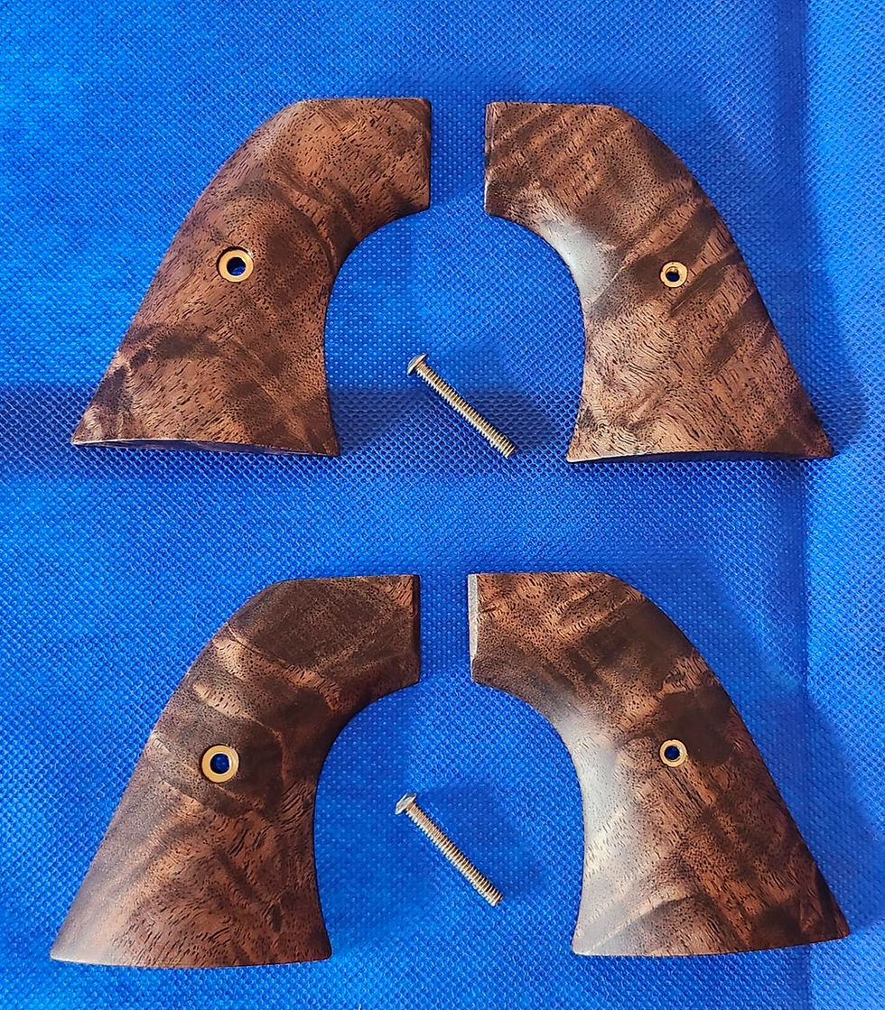 Taurus Deputy Classic Panel Fancy Black American Walnut 2pc set