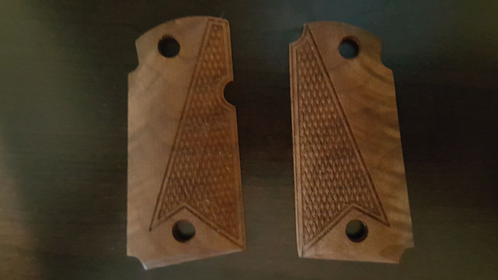 Thumbnail: Kimber Micro Carry 9 "Fancy Walnut" HTC Grips