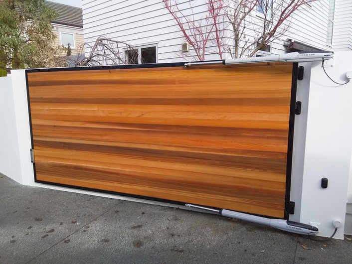 Centurion swinging motors V500 installed by Designer Gates in Christchurch