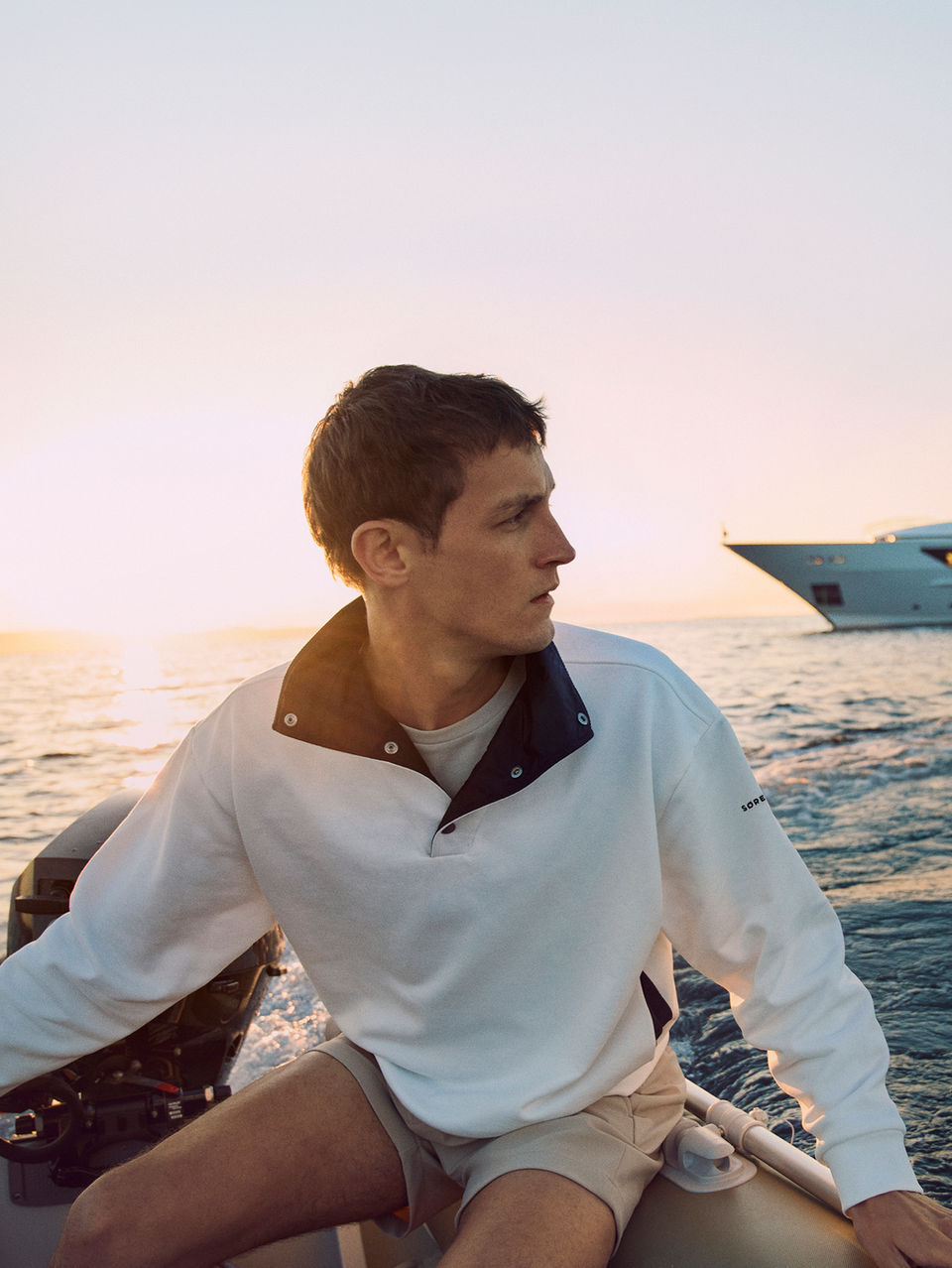 Cam Funnel Neck | Mid-Layer for Superyacht Crew