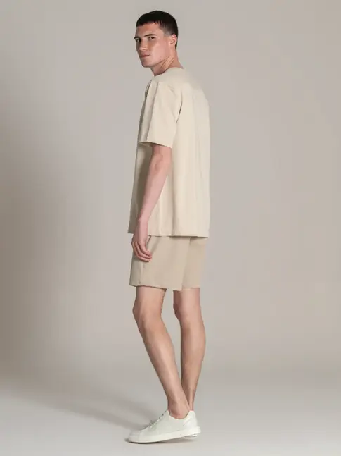European made cotton t-shirt for male crew on luxury superyacht

