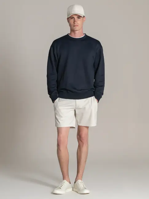 Luxury yacht uniform shorts for male crew on charter
