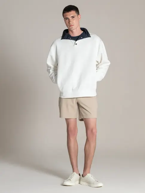 Cam Funnel Neck sweat for superyacht uniform